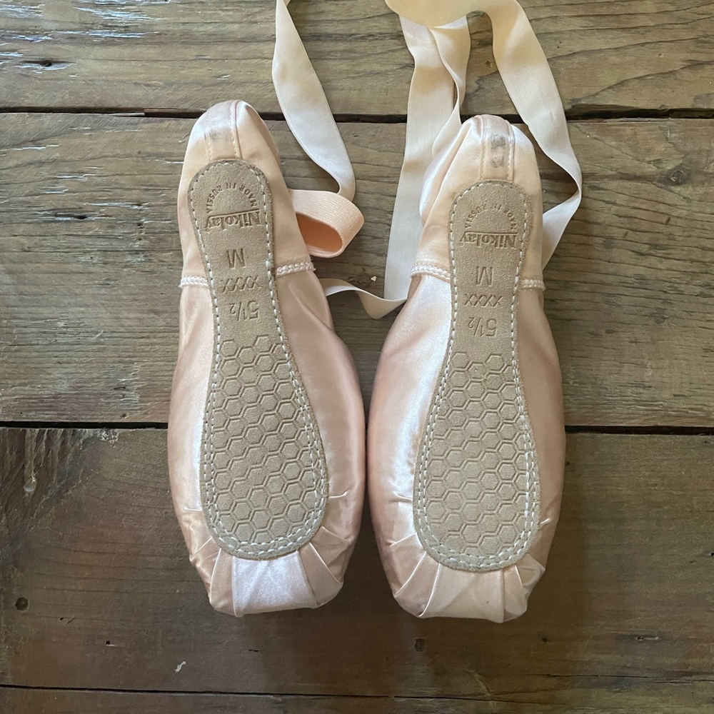 Nikolay SmartPointe Pointe Shoes Size 5 1/2 XXXX